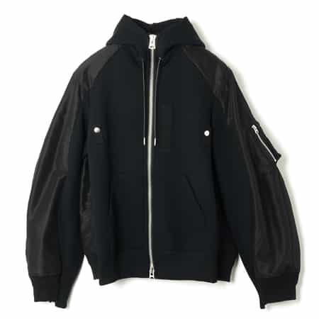 SACAI＜サカイ＞ コンビネーション スウェットパーカー（メンズ