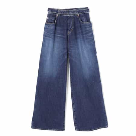 SACAI＜サカイ＞ ワイドデニムパンツ（2264263）｜SACAI(サカイ