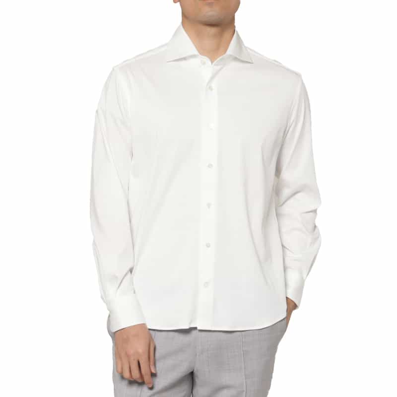 FINAMORE＜フィナモレ＞リネンシャツ