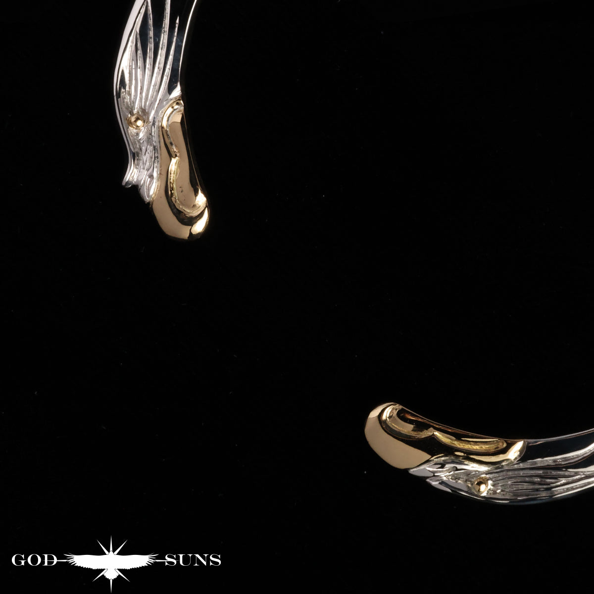 口目金イーグルフェイスバングル 8mm – GOD SUNS