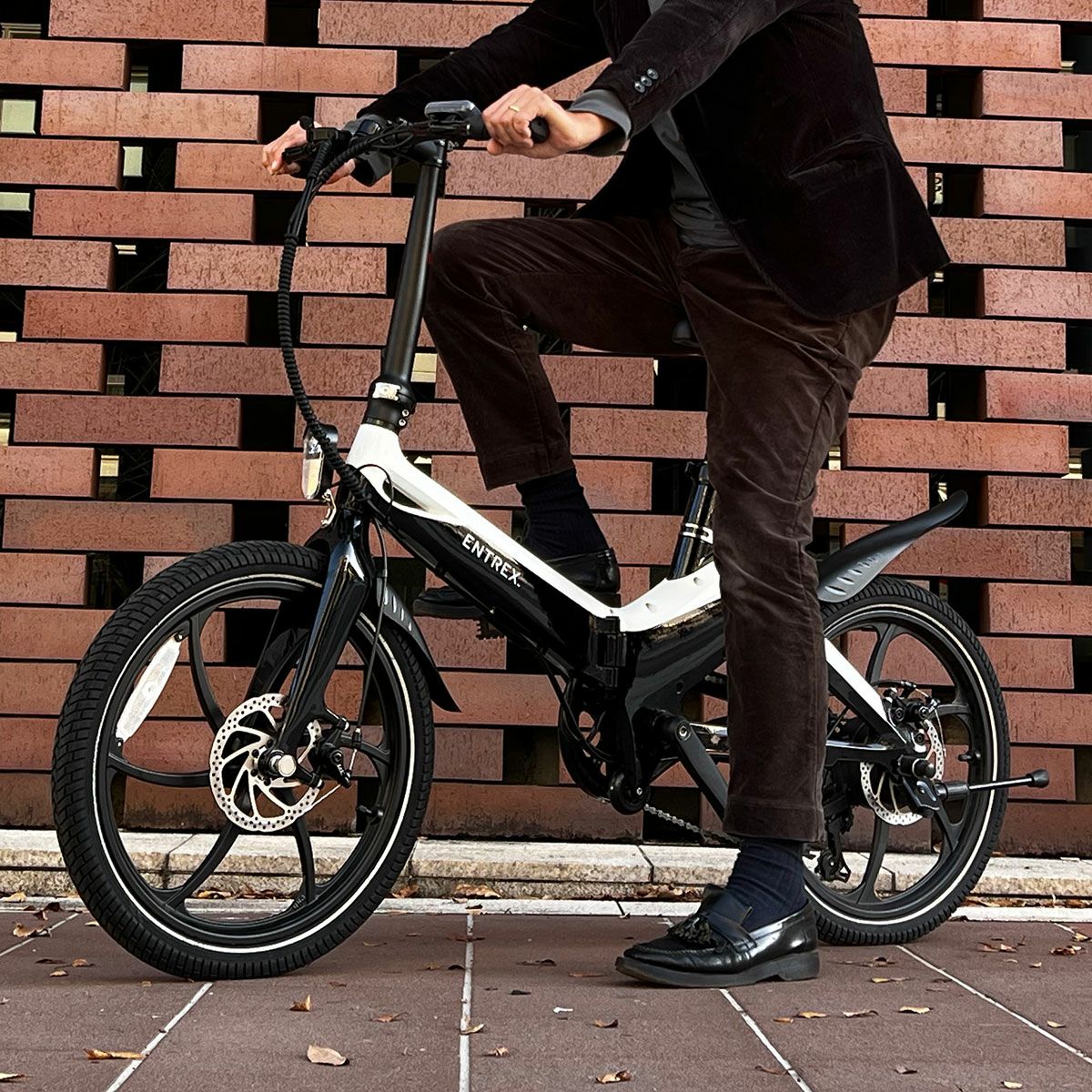 折りたたみ式電動自転車 S9 ホワイト20インチ／ENTRE Vehicle