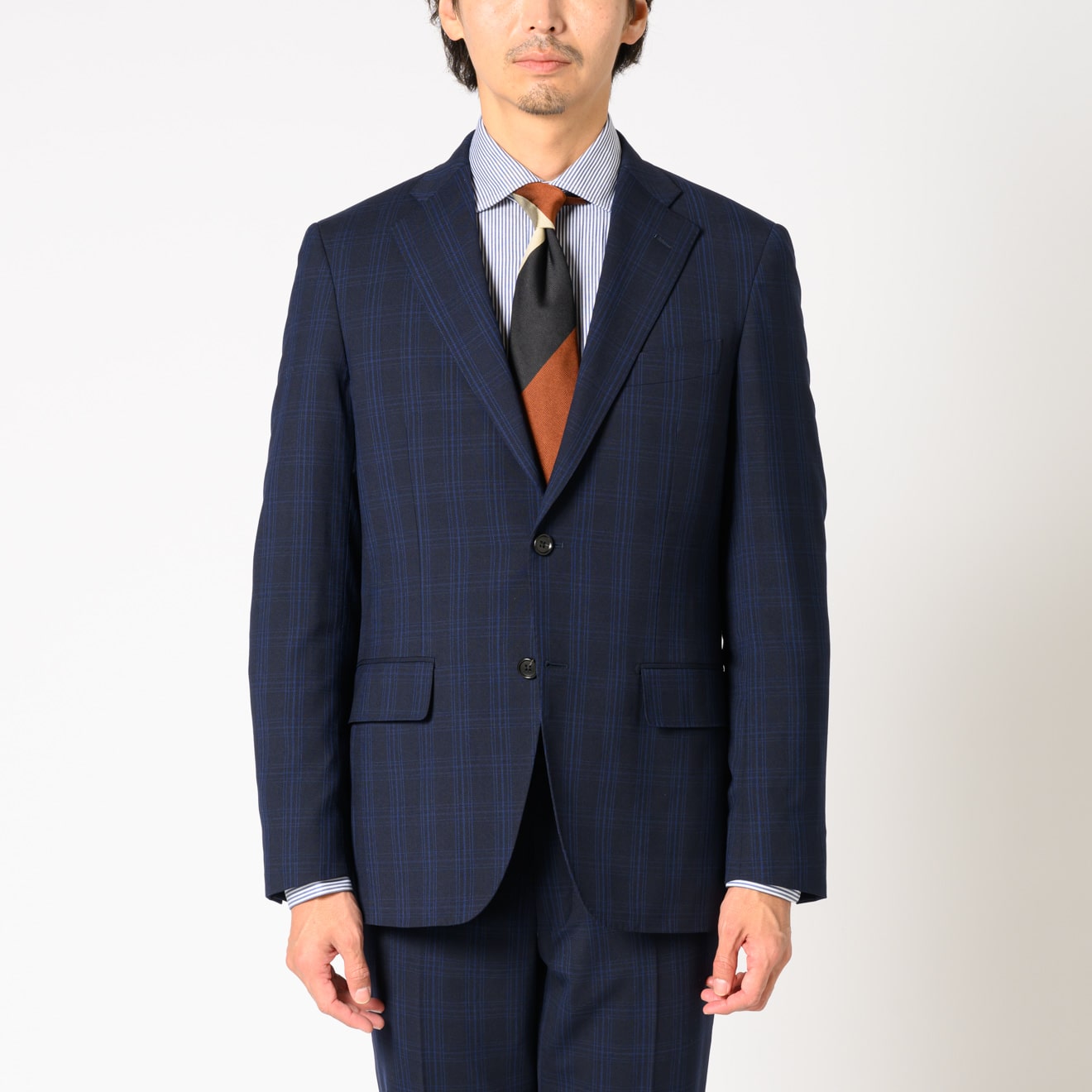 トラベラー / プラスパンツセット ネイビー チェック | ONLY ONLINE STORE