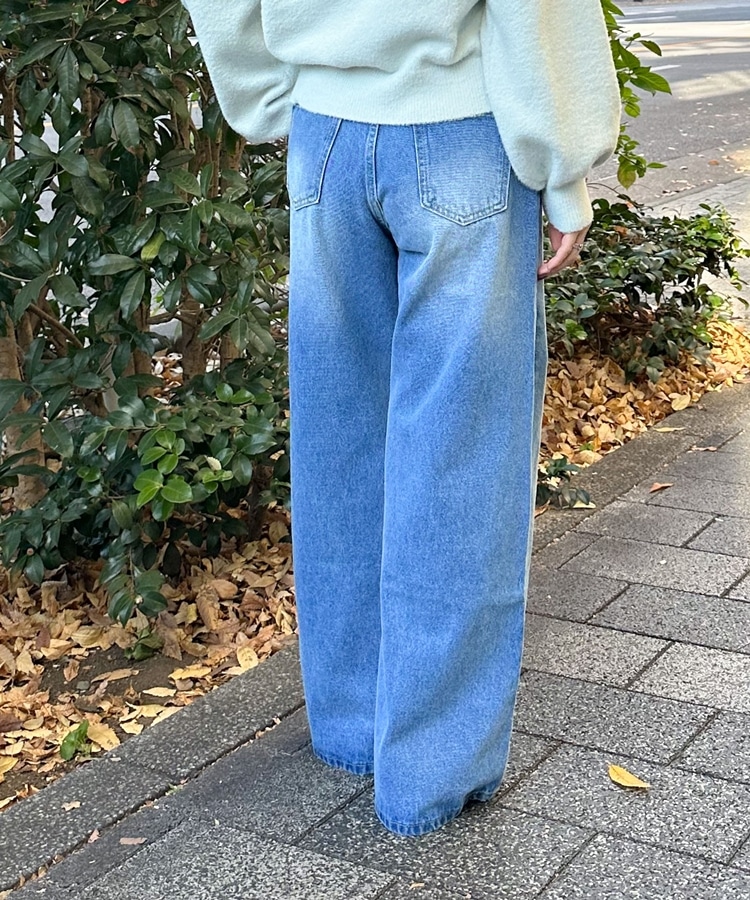 ストレートフレアデニム(S BLACK): パンツ｜PMbox P&M OFFICIAL ONLINE