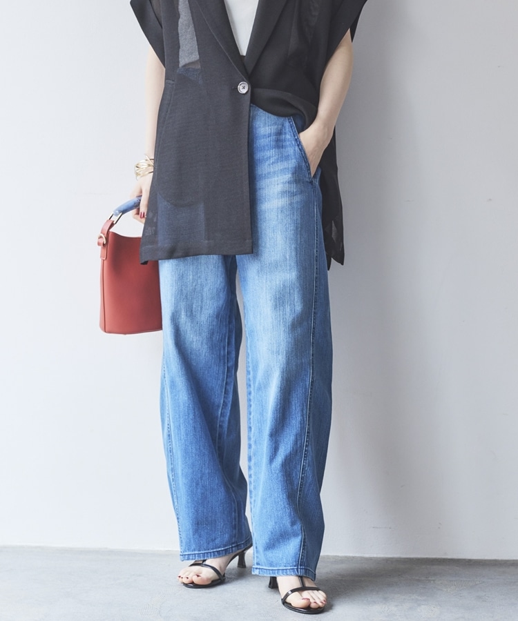 ソフトカーブデニム(36 BLUE): パンツ｜PMbox P&M OFFICIAL ONLINE