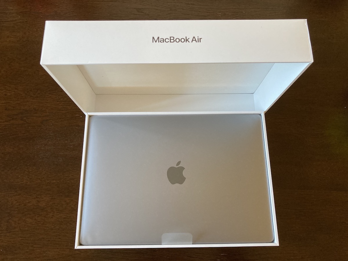 Intel MBP を返却し、M1 MacBook Airを購入