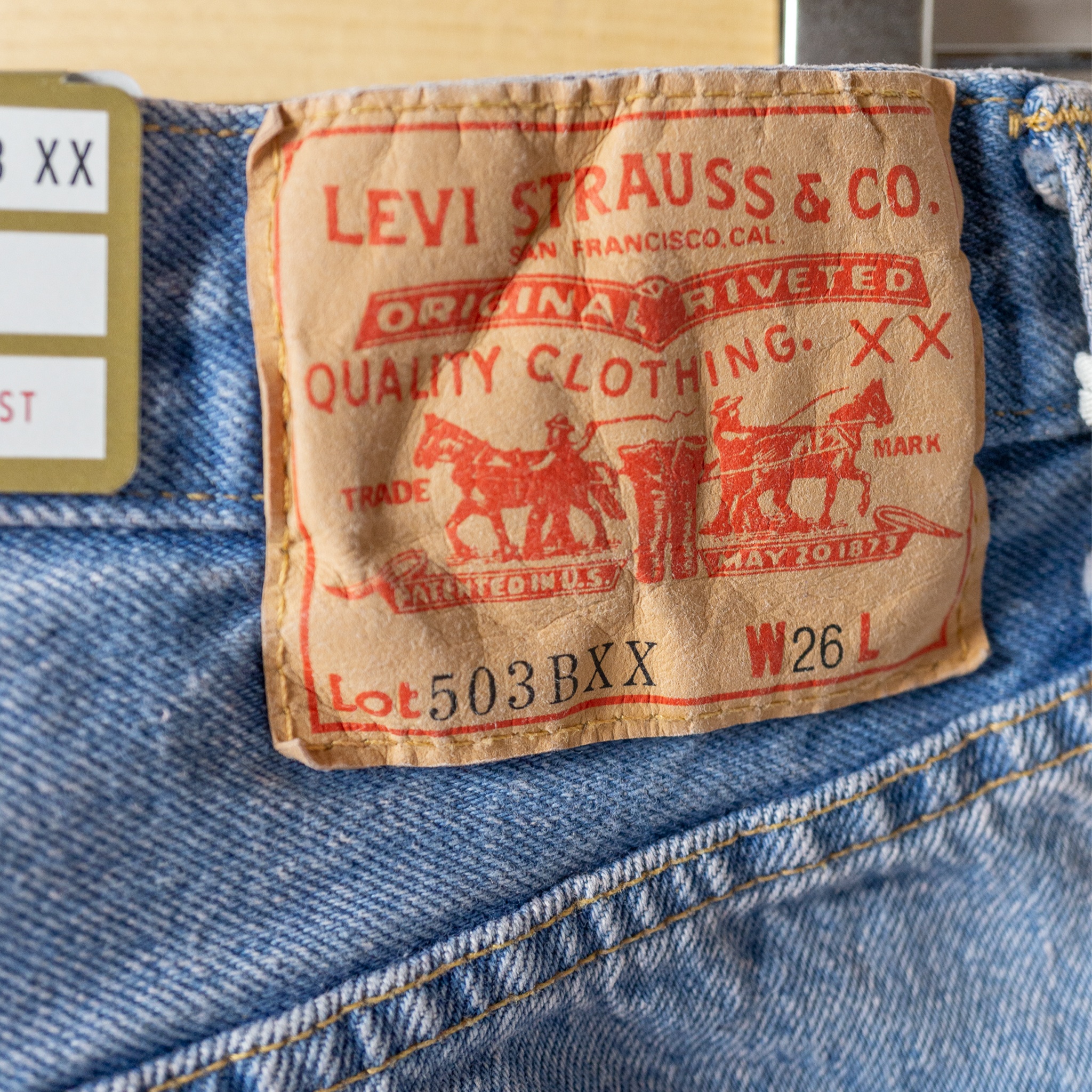 リーバイス】1960年代503B XXの復刻ジーンズ – ONTADE