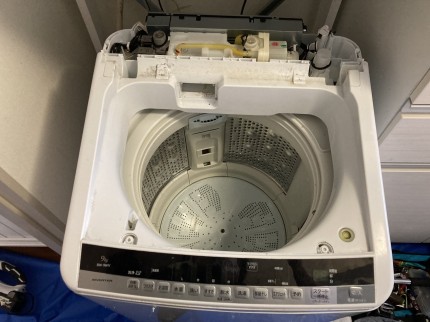 ビートウォッシュ 縦型洗濯機完全分解清掃（HITACHI製）|おそうじ本舗