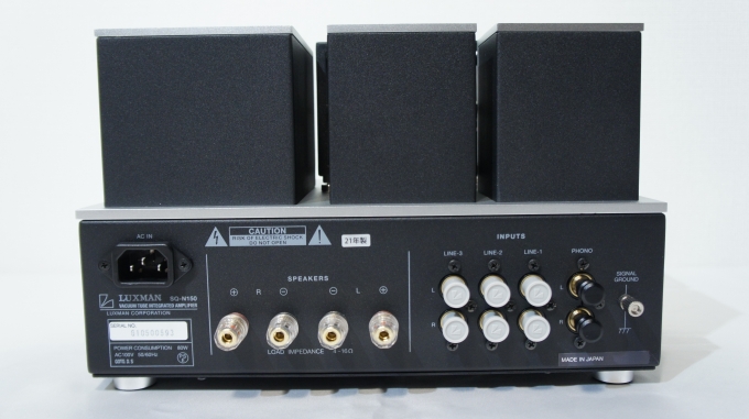 LUXMAN ラックスマン SQ-N150 展示品特価(B級品) 真空管プリメイン