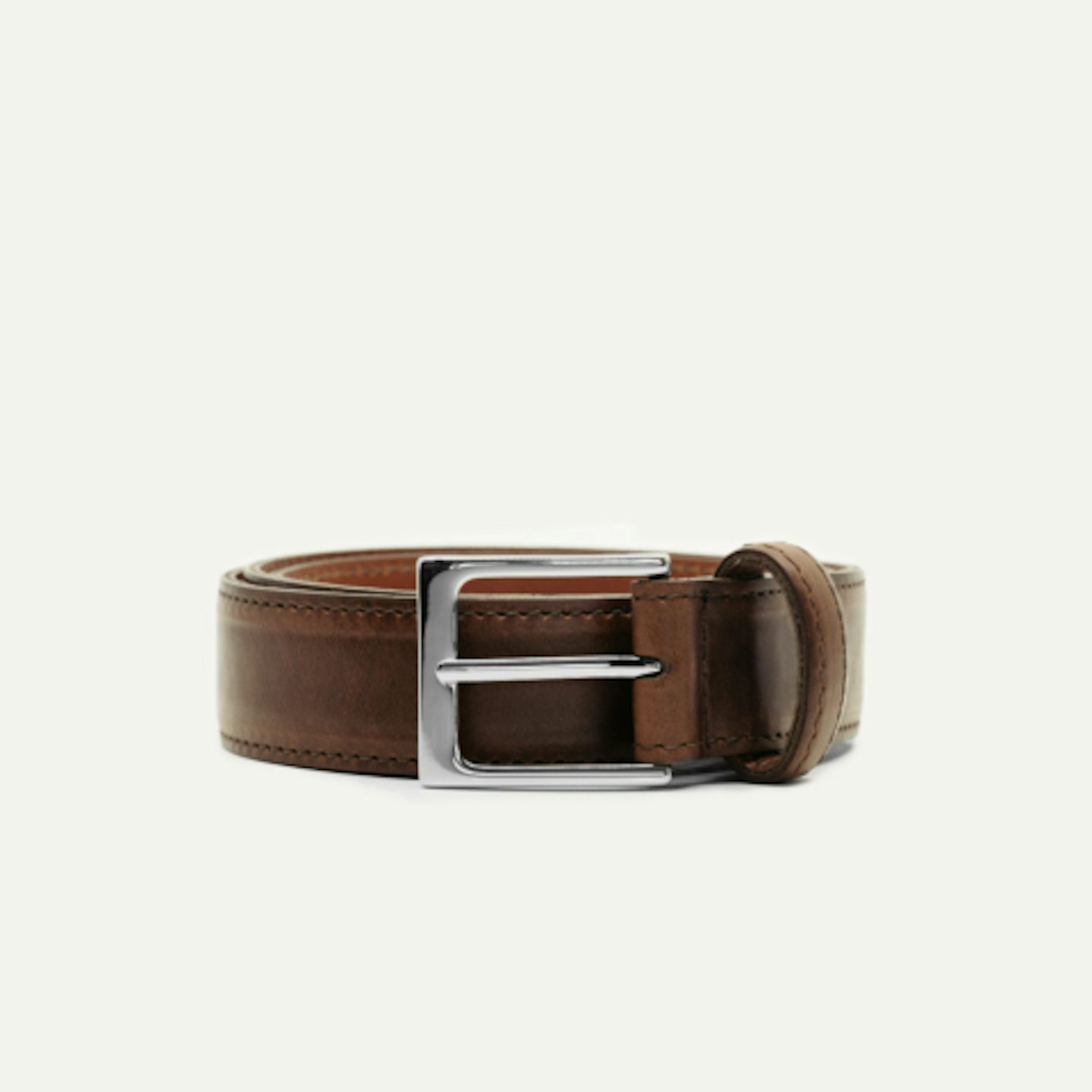 Dress Belt - Brown Chromexcel - Made in USA | Oak Street Bootmakers