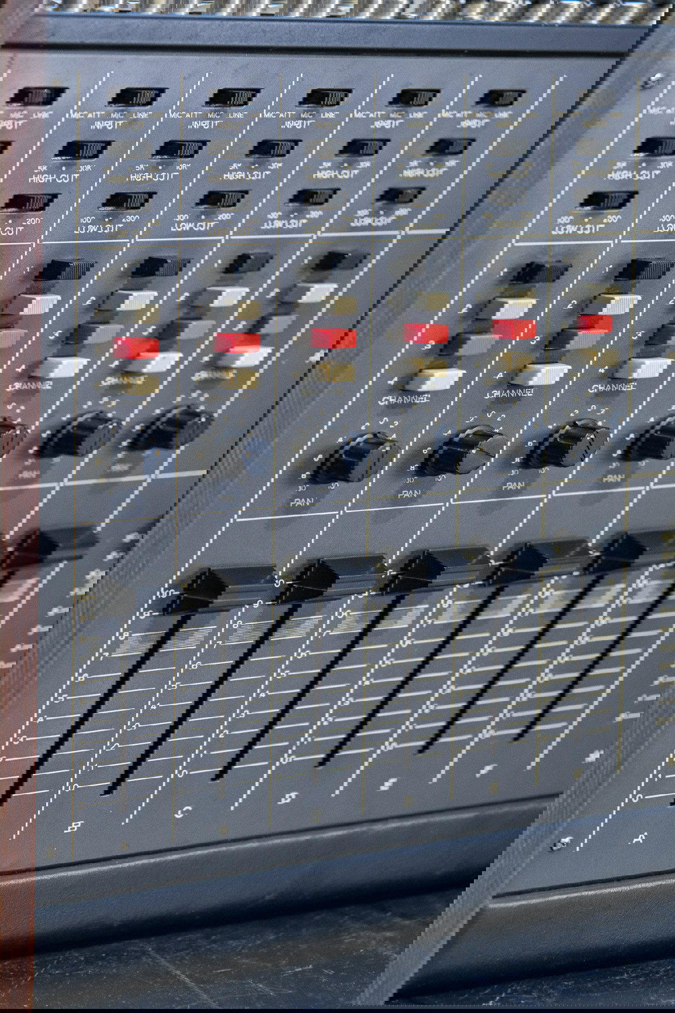 1970s TEAC Model 2 Audio Mixer