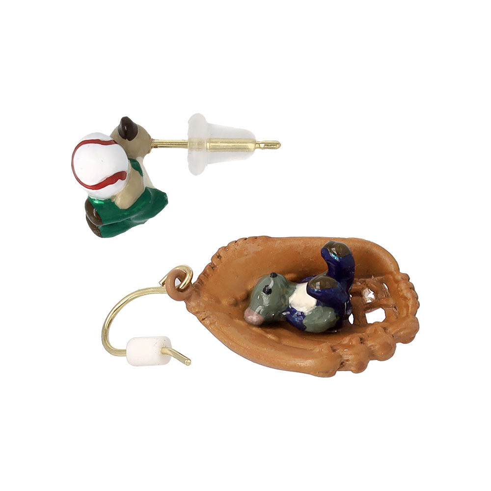 Ayatorie/アヤトリエ】小さなくまの野球ピアス – OSEWAYAオンラインストア