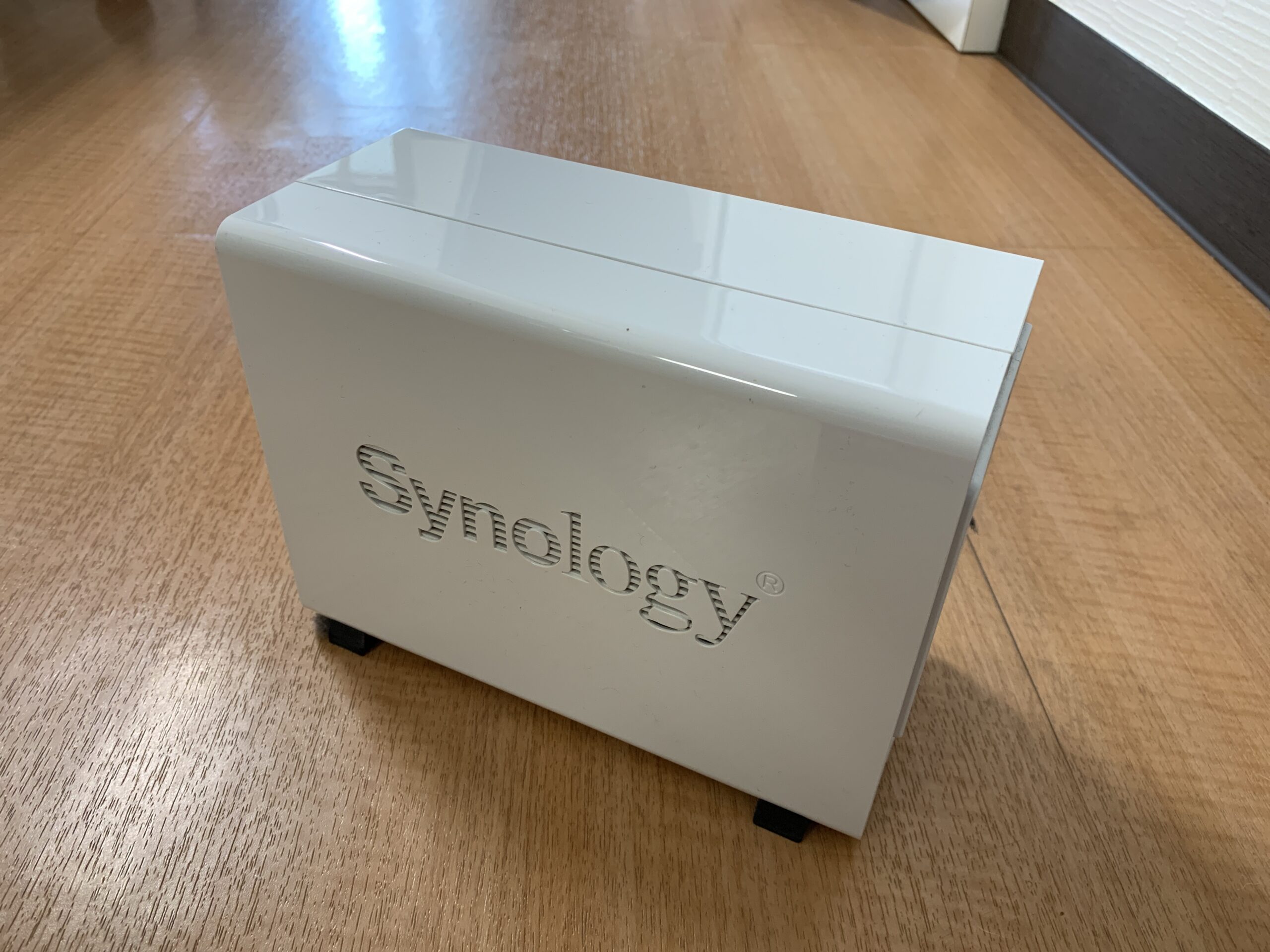 Synology DS218jのHDD交換！容量が83%と警告表示が出てからの対処