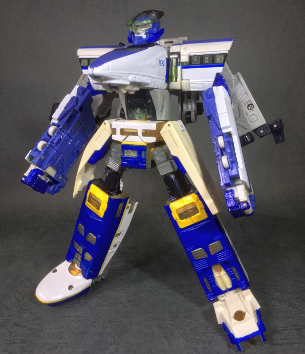 TF】カーロボット「C-015 サイバトロン/3体合体公安官 JRX」レビュー