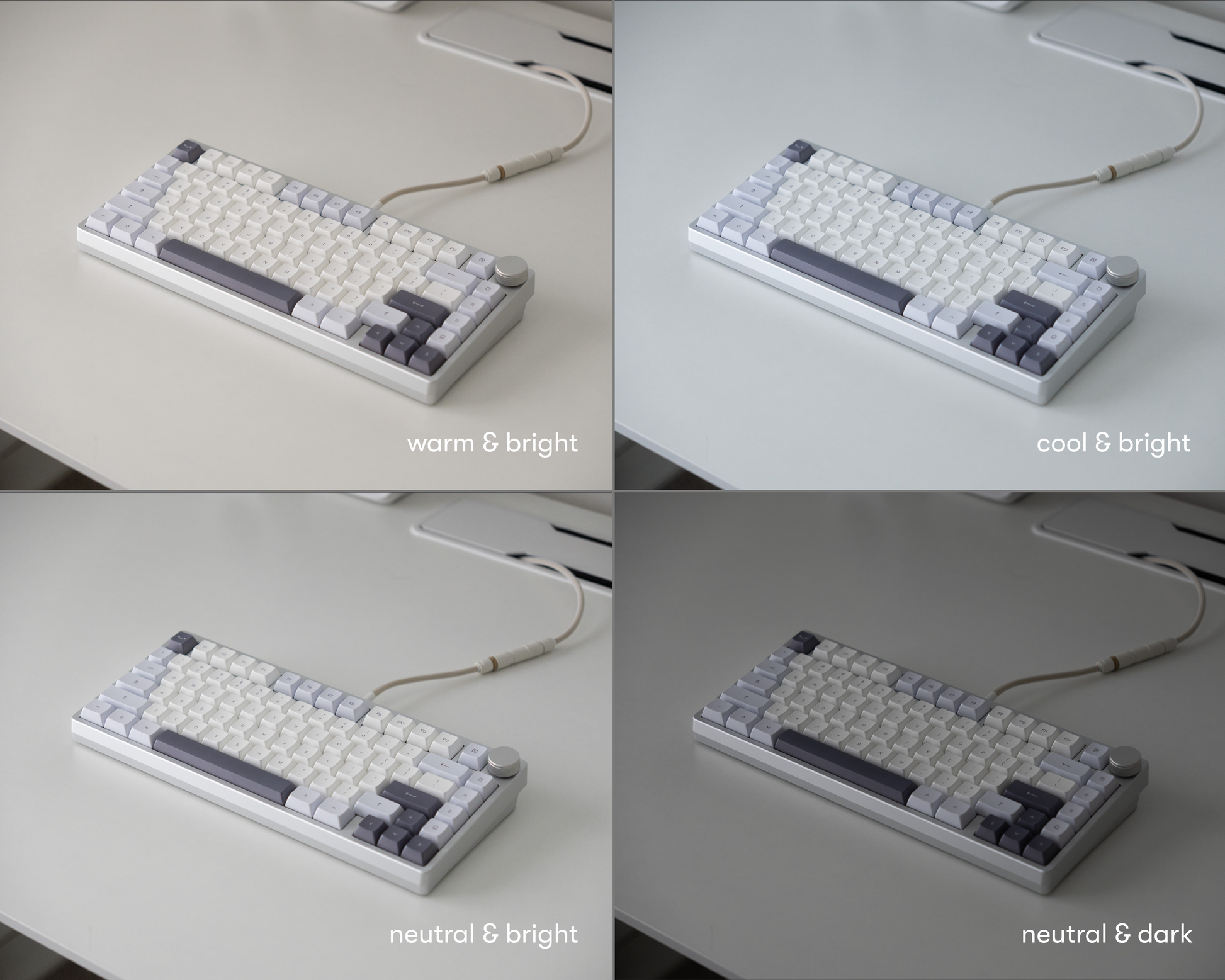 lilac dreams marshmallow keycaps – osume