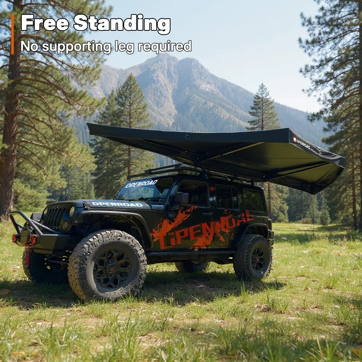 OPENROAD 180 Free Standing Awning – Openroad4wd
