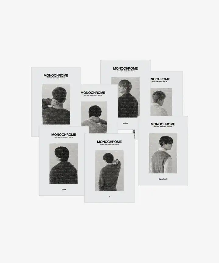 Buy BTS x MONOCHROME Merch Collab | Oppa Store