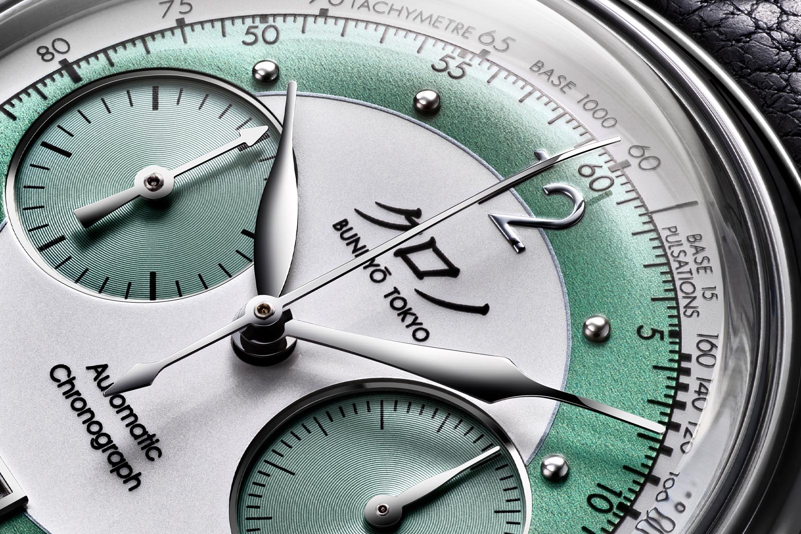 Kurono Reveal Tokyo Chronograph 3 Hisui Inspired by Japanese Jade