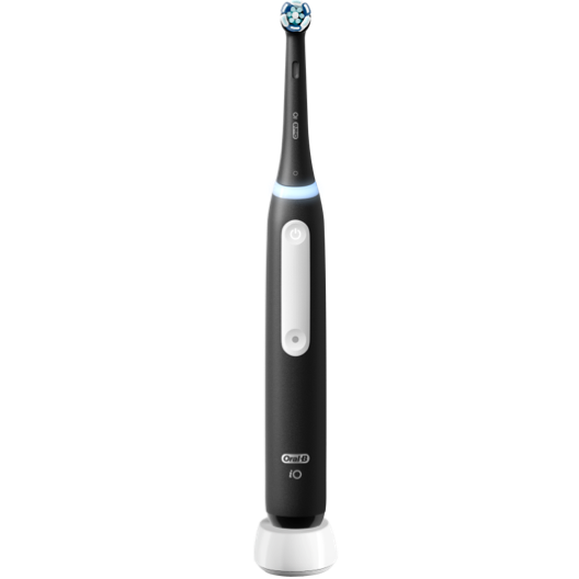 Oral-B iO Series 4 Rechargeable Electric Toothbrush, Matte Black