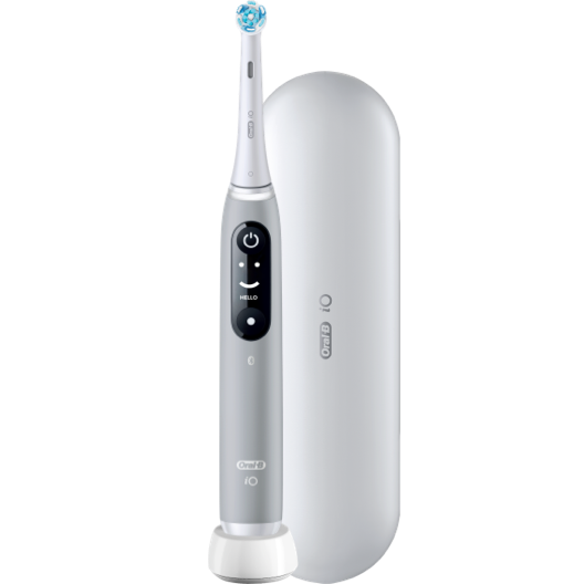 Oral-B iO Series 6 Electric Toothbrush, Grey Opal | Oral-B