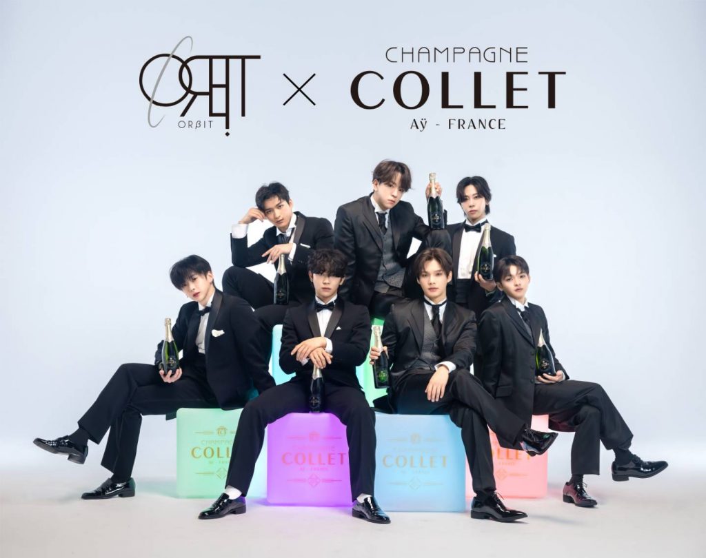 ORβITがシャンパーニュブランド「COLLET」2024年ウィンター