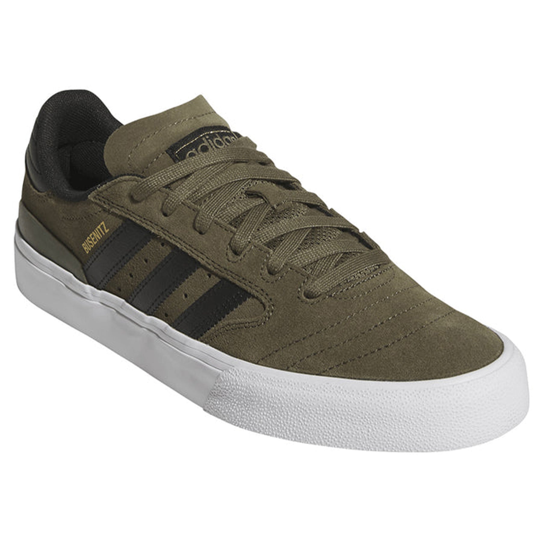 adidas Busenitz Vulc II Olive Strata/Black - Orchard Skateshop