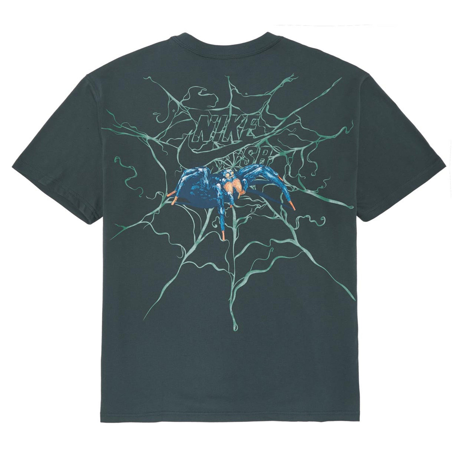 Nike SB Spider GITD Tee Vintage Green - Orchard Skateshop