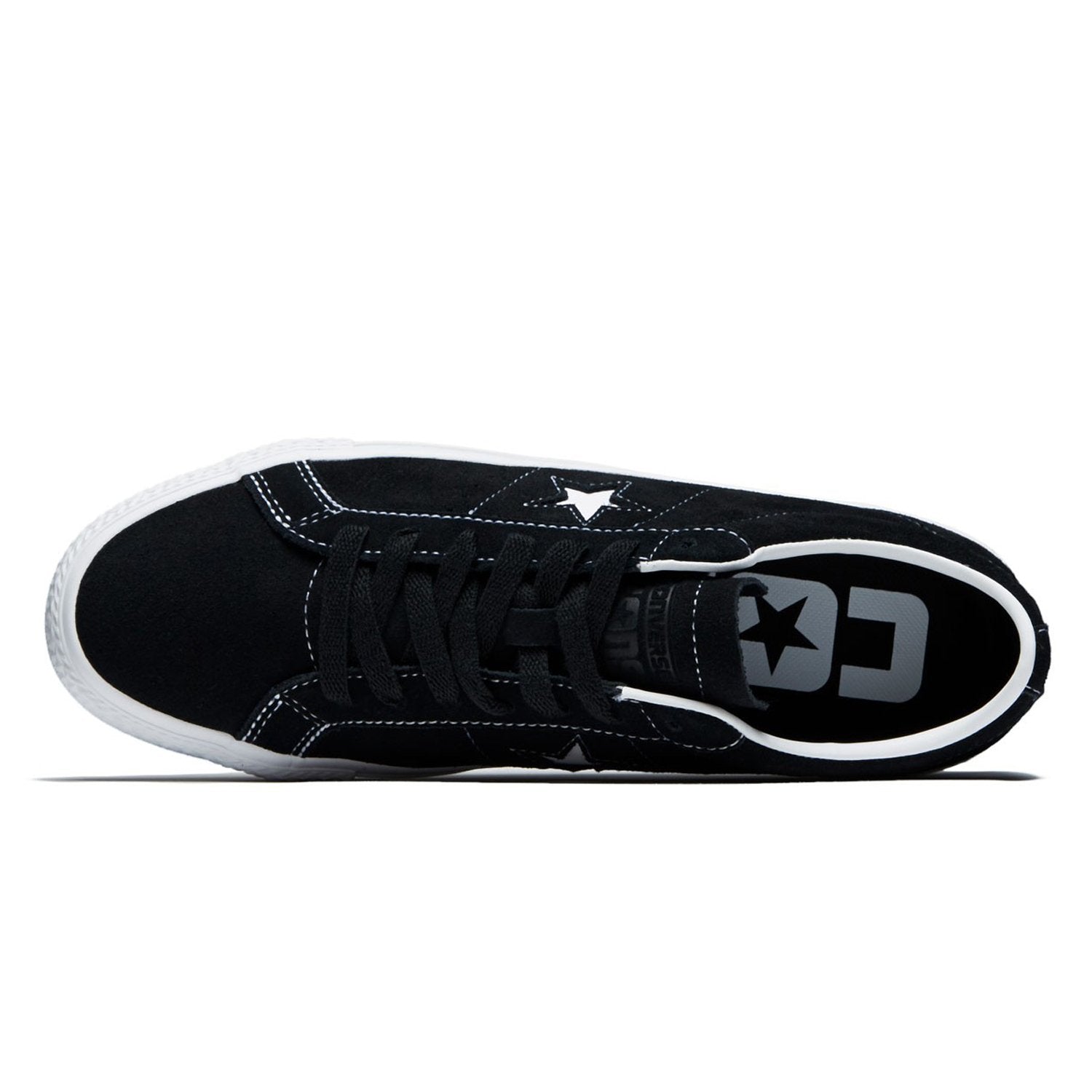 Converse CONS One Star Pro Ox Black/Black/White - Orchard Skateshop