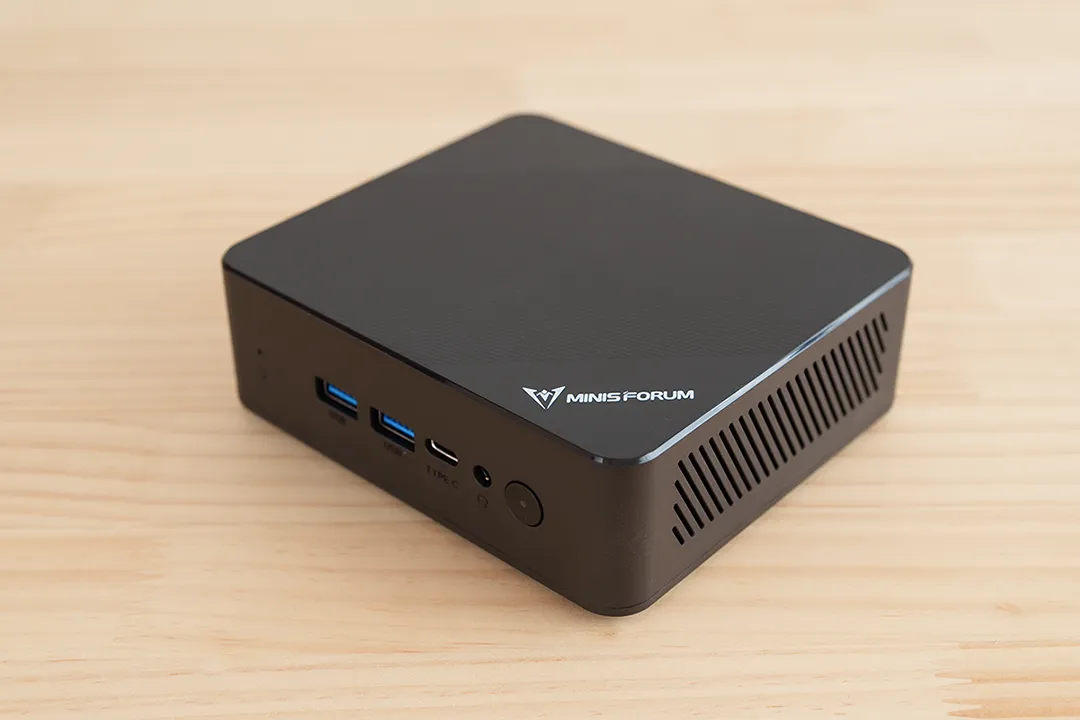 Minisforum UN100P レビュー：小さく軽く省電力、それでいて必要十分