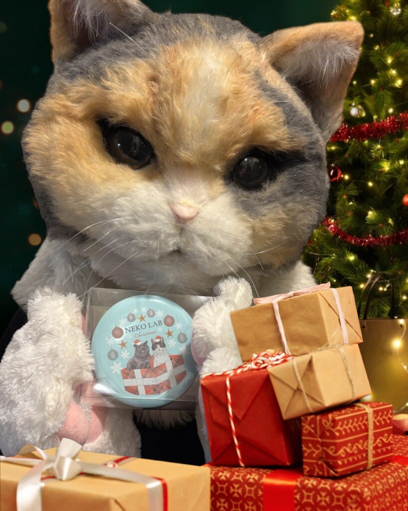2025年新作！NEKO LABクリスマス限定クッキー缶イラスト担当