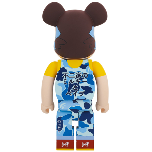 BE@RBRICK Peko-chan x BAPE (R) 1000% (Green/Pink/Blue) Original