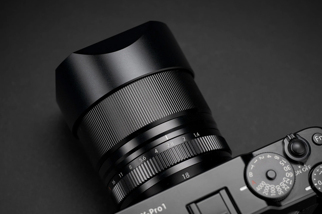 スクエアフード FUJIFILM XF18mmF1.4 R LM WR専用 角型アルミフード