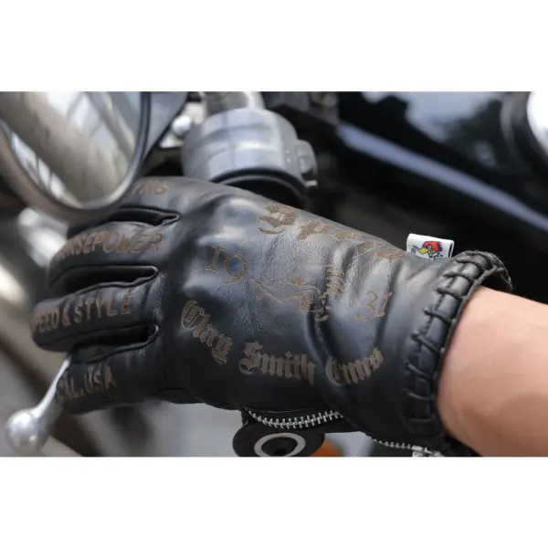 CSY-4022] FINGER SPEECH ウィンターレザーグローブ :: ORIONACE