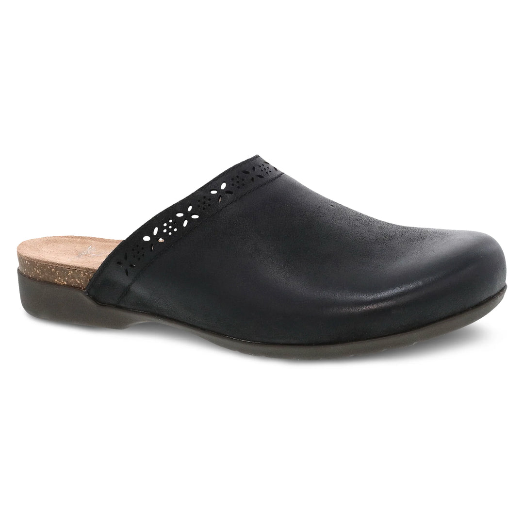 Dansko Women's Robbie Burnished Nubuck Black – Orleans Shoe Co.