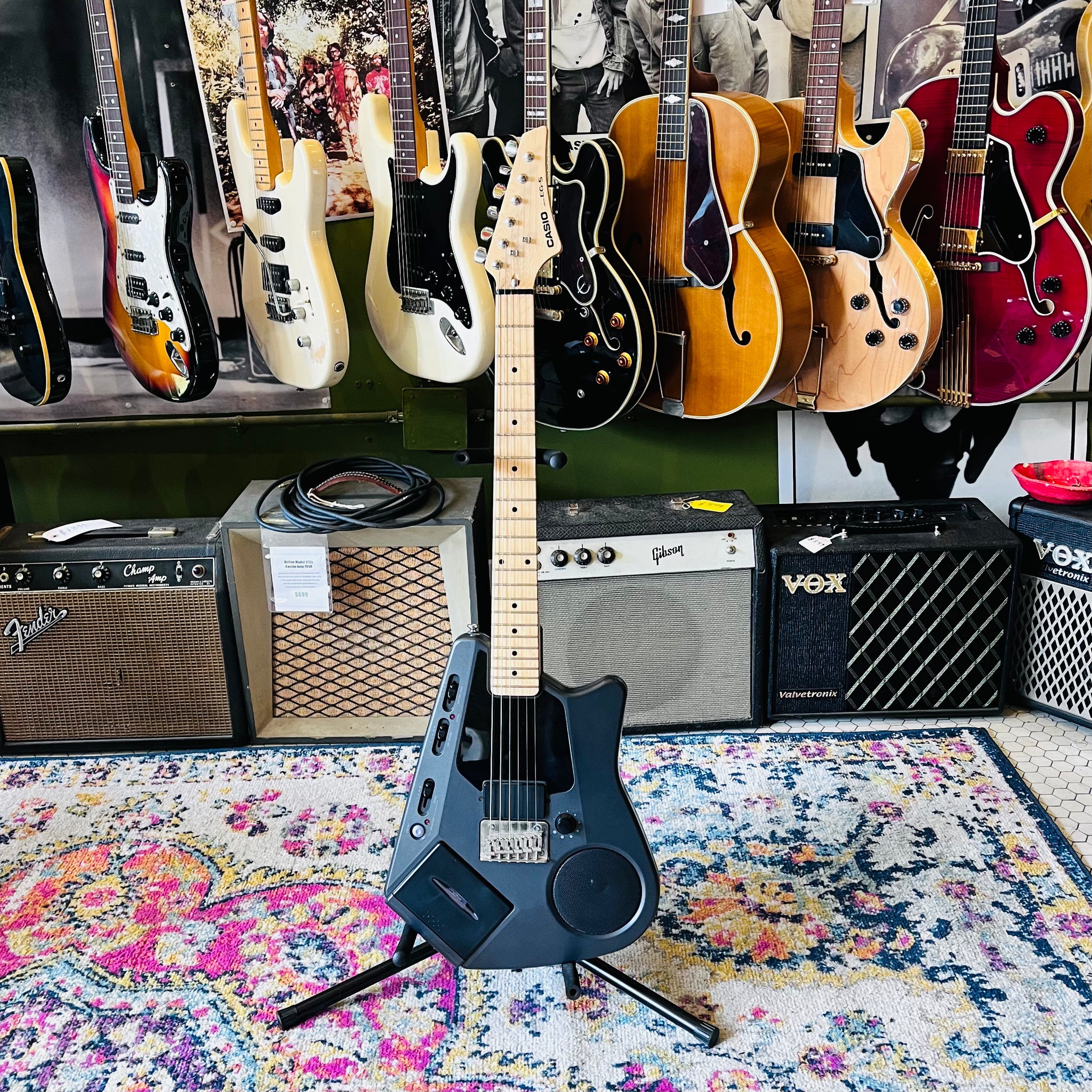 Casio ~ EG-5 Cassette Deck with Built in Speaker ~ 1980s – Orphan