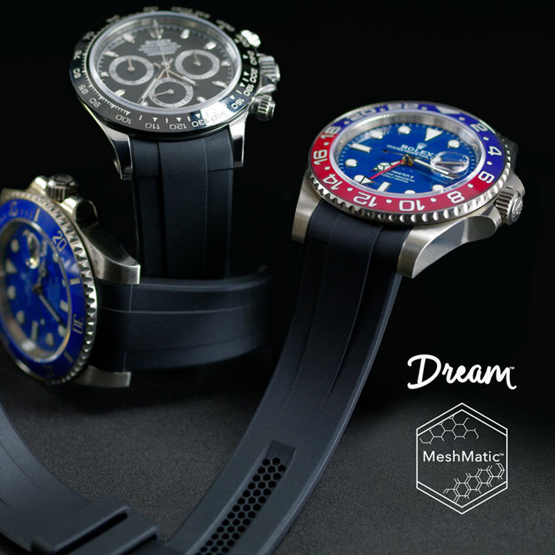 ロレックス デイトナ オイスターブレスレット専用 ホワイト【尾錠付き