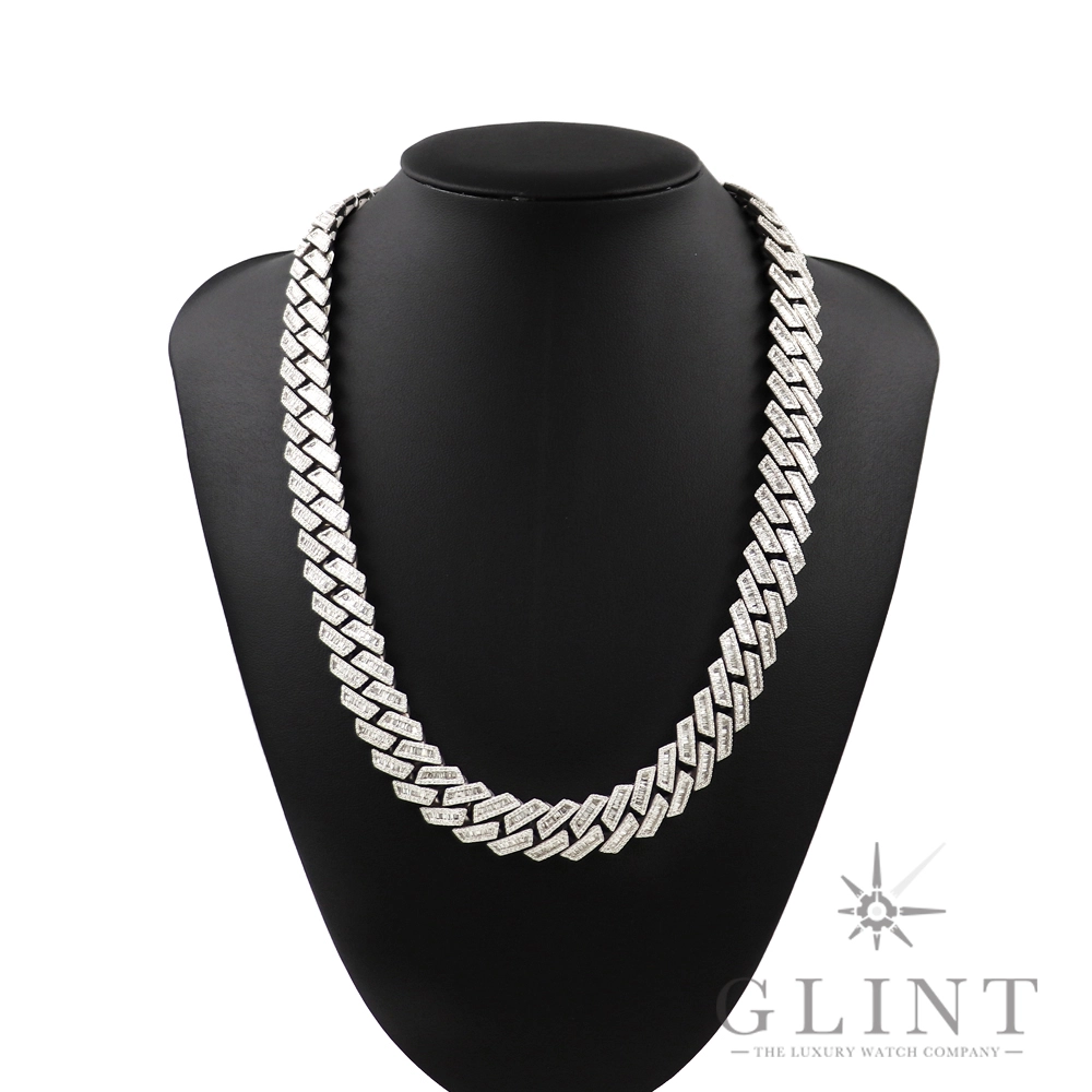 マイアミ キューバン リンク チェーンネックレス ｜ GLINT ｜ 高級時計