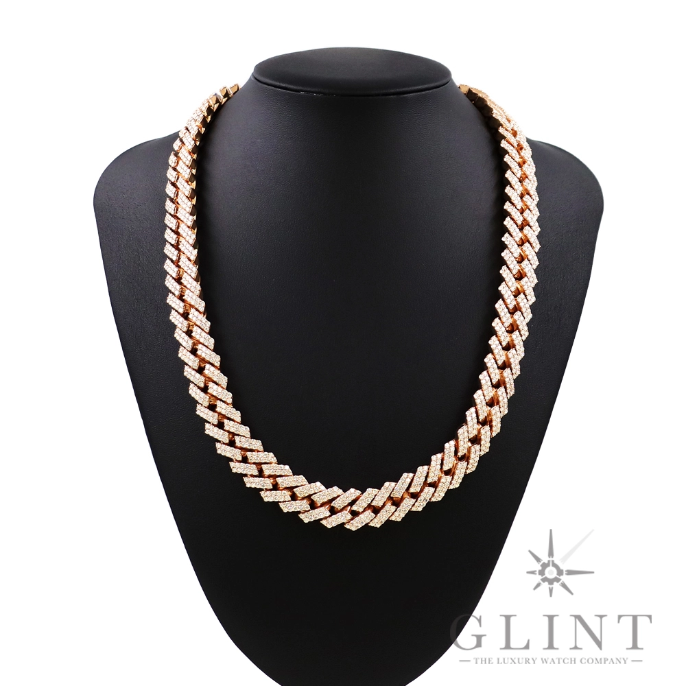 マイアミ キューバン リンク チェーンネックレス ｜ GLINT ｜ 高級時計