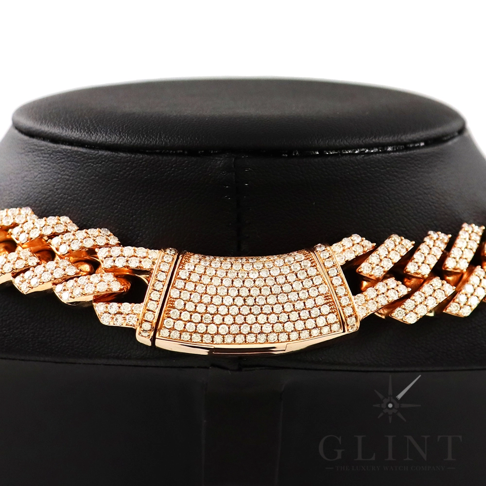 マイアミ キューバン リンク チェーンネックレス ｜ GLINT ｜ 高級時計