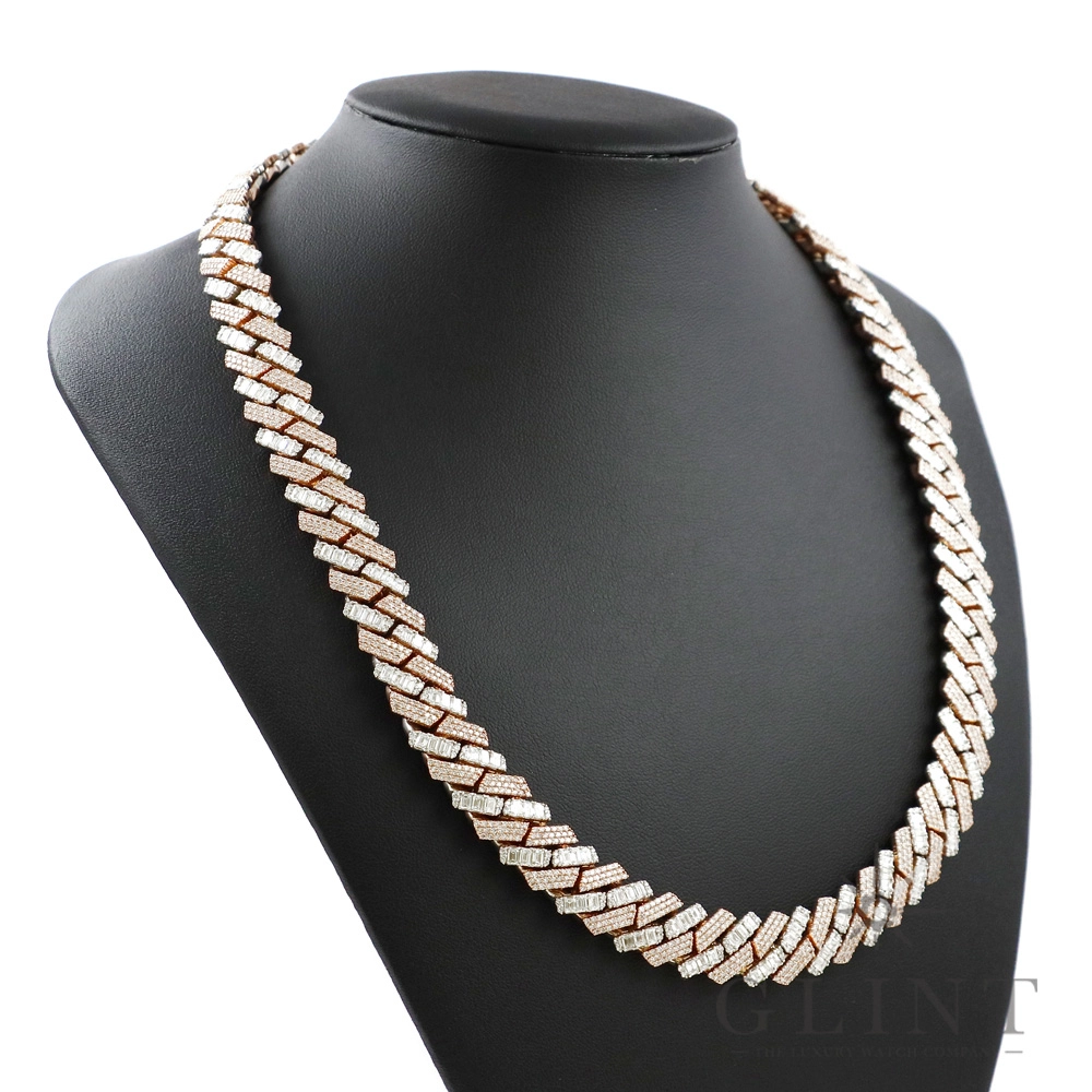 マイアミ キューバン リンク チェーンネックレス ｜ GLINT ｜ 高級時計