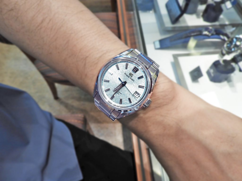 お客様レポートno.541】ライトグリーンの文字盤の色に特に惹かれて