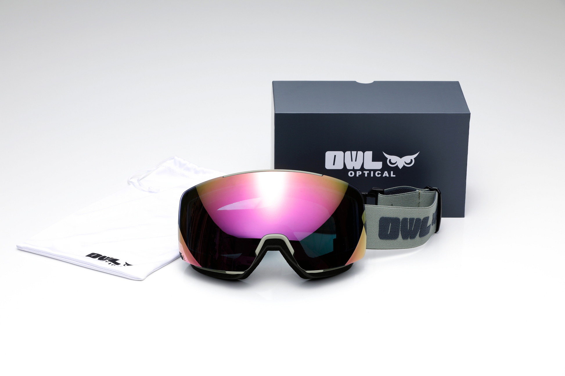 Vent Light Gray Photochromic lens Pink – OWL OPTICAL