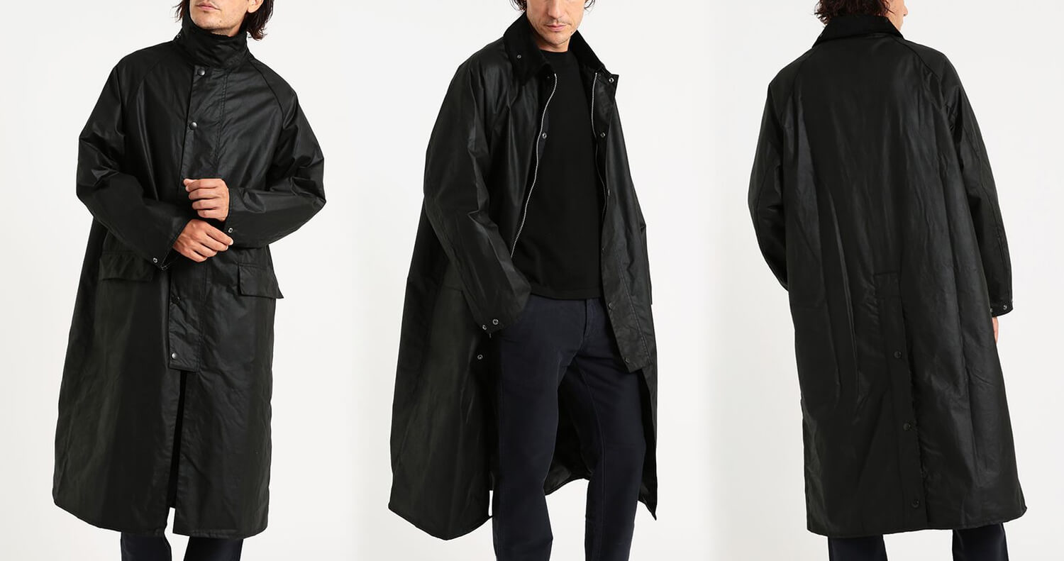 バブアーで一番ロング丈の「バーレー」とは？重厚感あふれるコートの