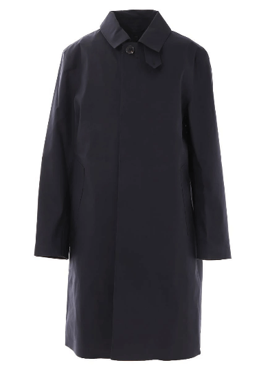 比翼仕立てのステンカラーコートは1着持っていて損なし！大人に