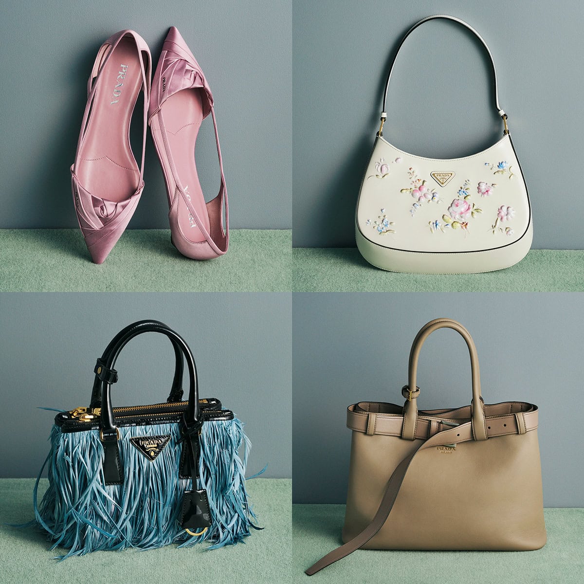 花のモチーフにキュン【プラダの新作】は「まさに理屈抜きで惹き付け