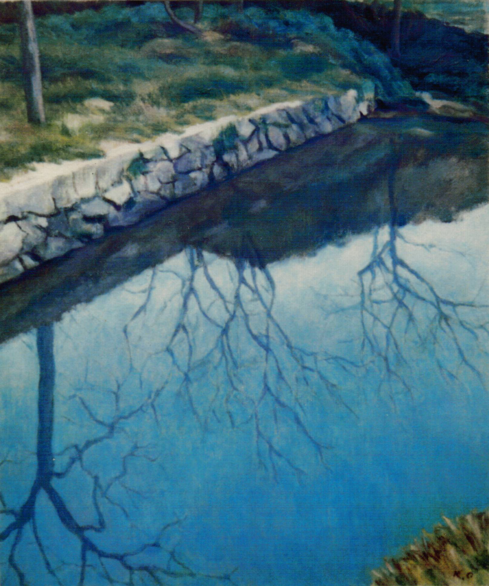 絵画作品紹介（郷里の風景） ／ 絵画・木工芸 大田幸作