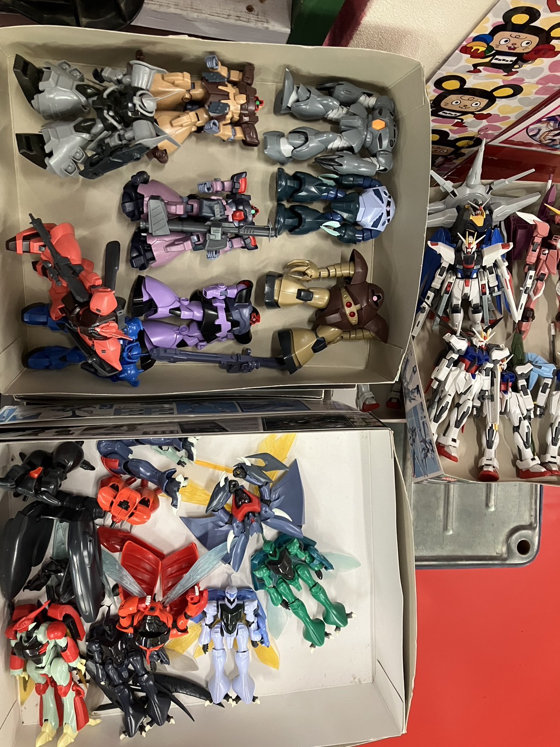 組み立て済みガンプラ大量に買取させていただきました！ | お宝中古