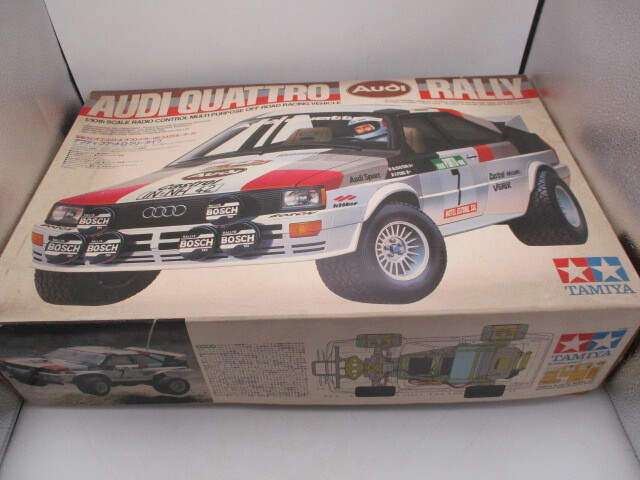 電動ラジコン タミヤ模型 アウディ クアットロ ラリータイプ
