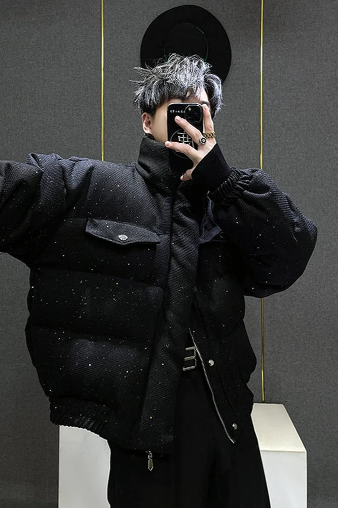 ラメダウンジャケット Ot4878