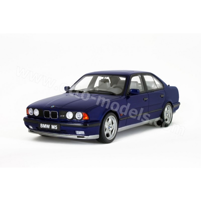 OttOmobile - BMW E34 M5 Mauritius Blue 1992 - 1/18