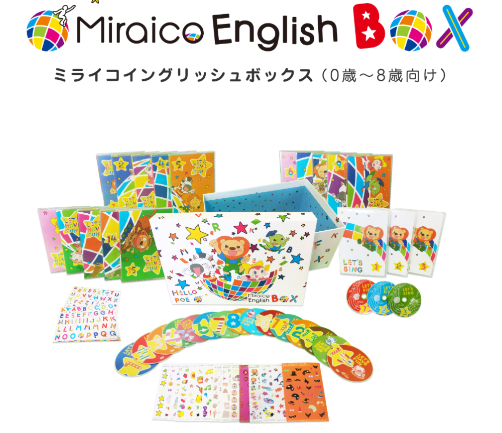 ミライコイングリッシュ DVD 15枚セット